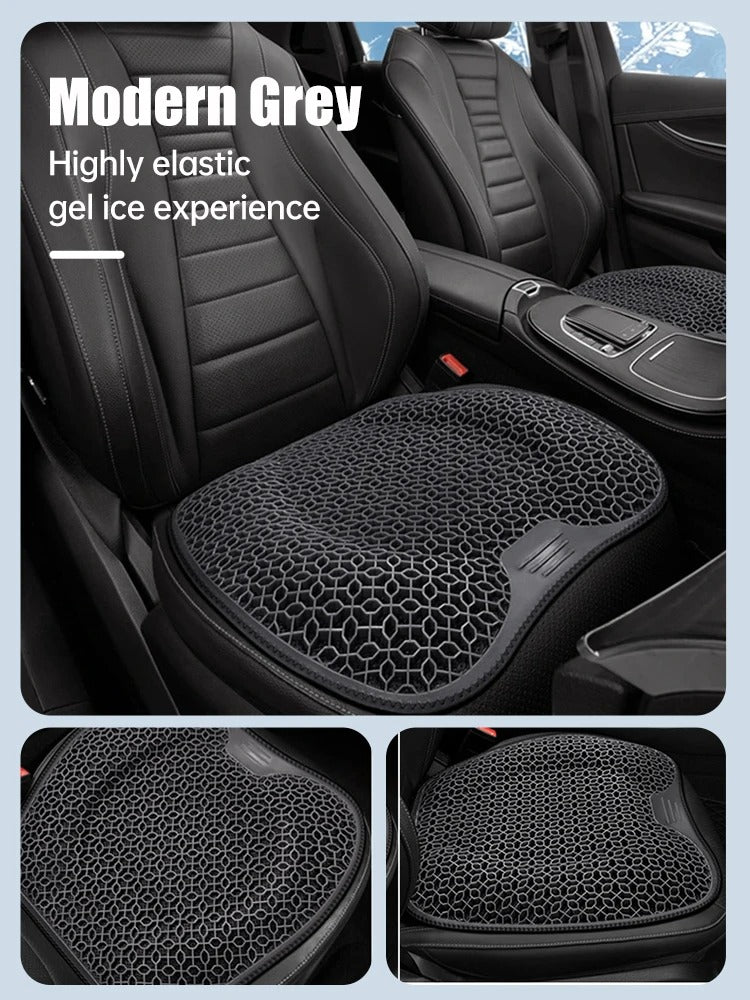 Gel Honeycomb Seat Cushion – Breathable Silicone Egg Pad for Car, Office Chair & Home | 4-Season Comfort