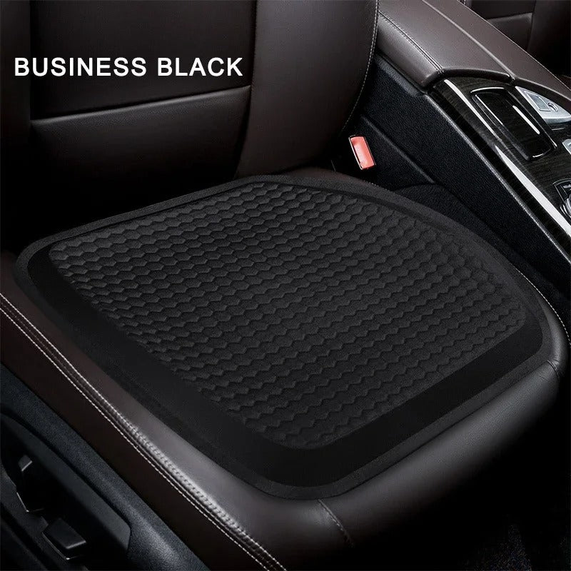 Multifunctional Honeycomb Breathable Seat Cushion – 4-Season Comfort for Car, Office & Home Use - Delicate Leather