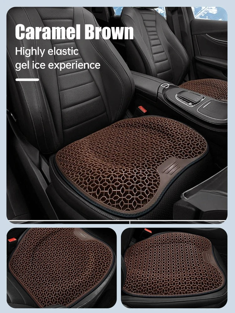 Gel Honeycomb Seat Cushion – Breathable Silicone Egg Pad for Car, Office Chair & Home | 4-Season Comfort