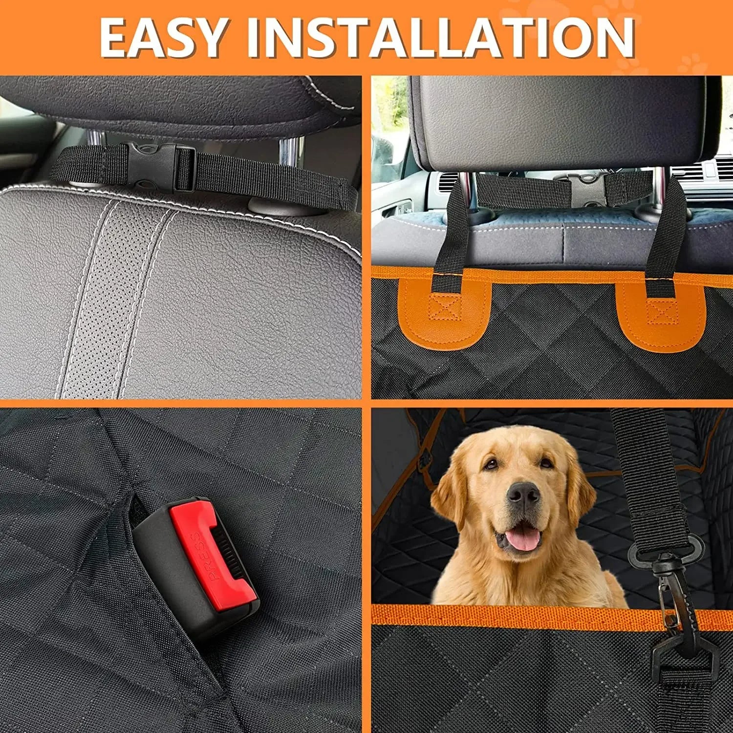 Car Trunk Protective Pad Waterproof Dirt Resistant Dog Pad Universal Pet Travel Mat Self Driving Tour Camping Moisture-proof Mat - Delicate Leather
