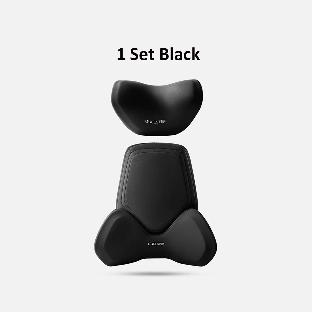 Car Headrest Pillow Auto Neck Cushion Car Back Lumbar Pillow Slow Rebound Guard Head Support for Universal Car