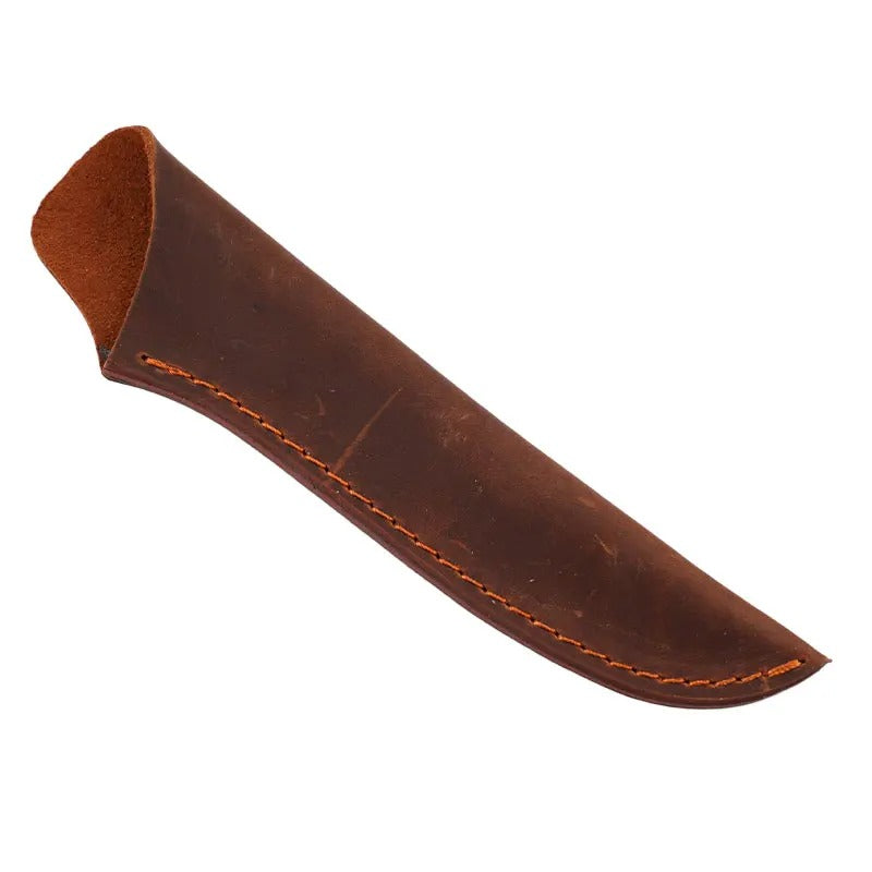 Cowhide Leather Case for Fruit Knife and Straight Knife - Delicate Leather