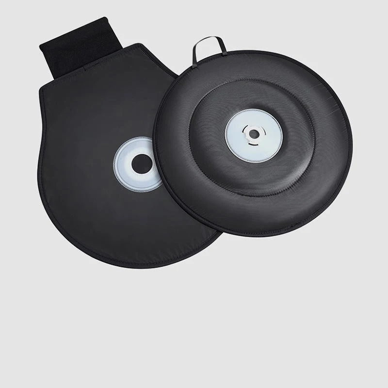 360° Rotating Seat Cushion – Swivel Pad for Cars, Office, and Home Chairs - Delicate Leather