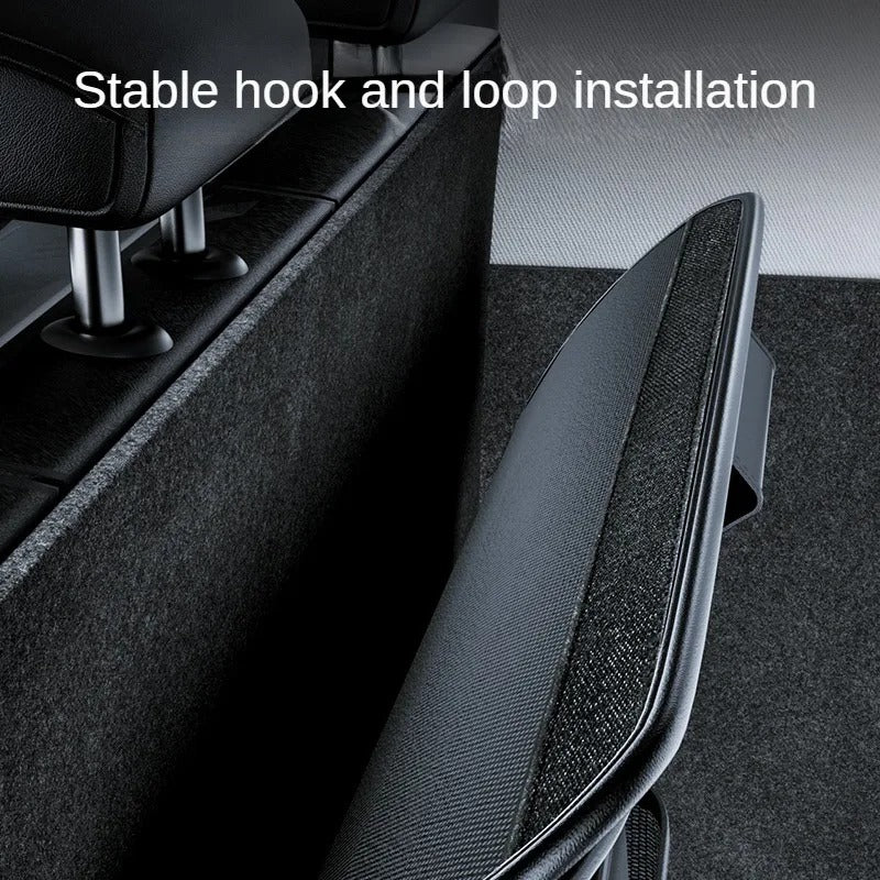 Car Trunk Hanging Organizer – PU Leather Rear Seat Storage Bag for SUV - Delicate Leather