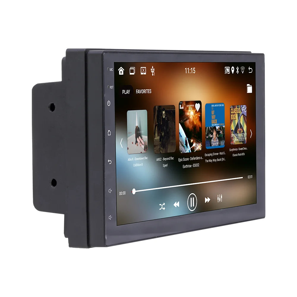 Android 11 Car Radio – 2 Din, 4-Core, 4G, Wireless CarPlay, Android Auto, 7"/9"/10" IPS Screen, GPS, Wi-Fi, Bluetooth 23 - Delicate Leather