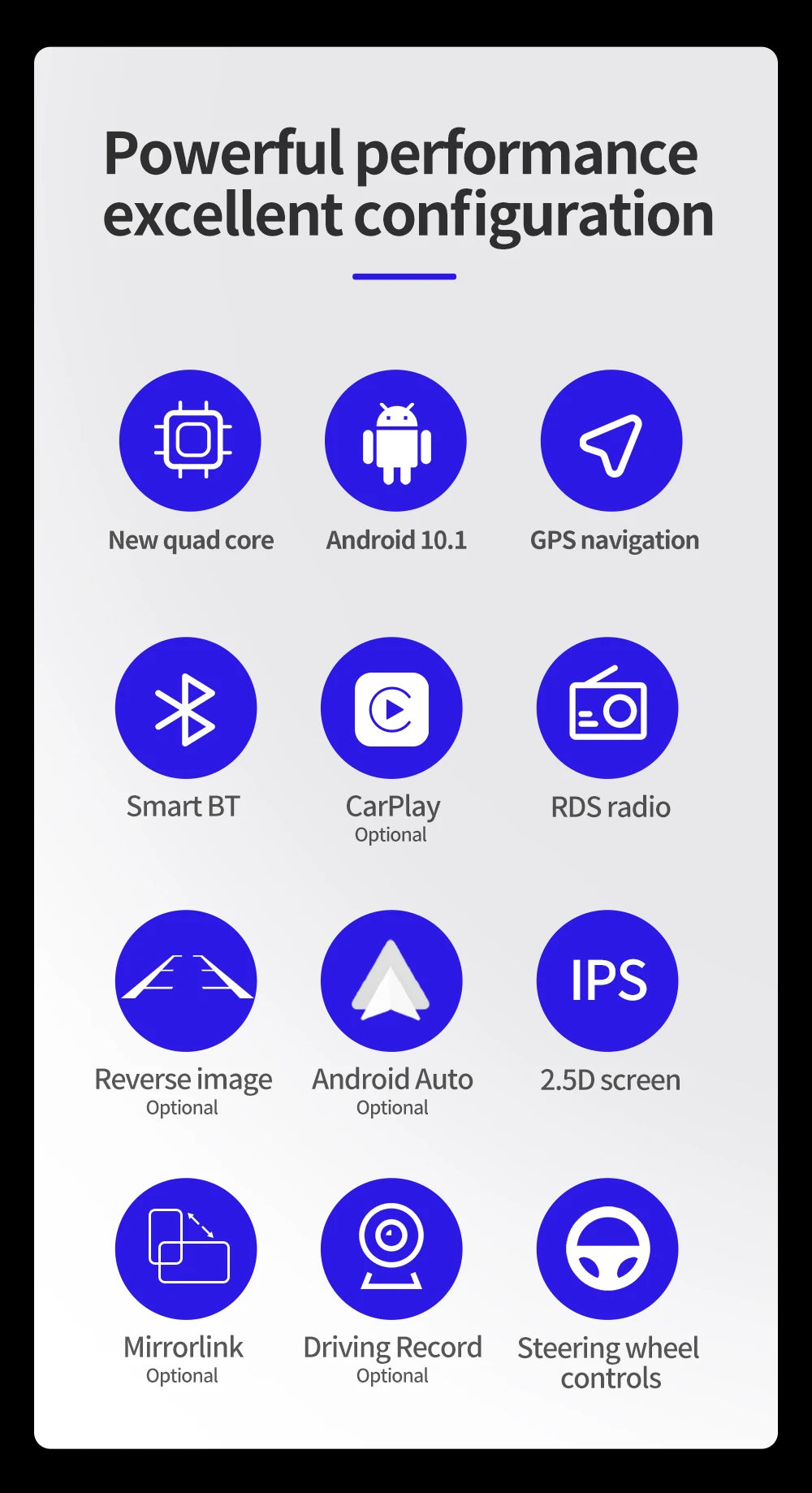 Android 11 Car Radio – 2 Din, 4-Core, 4G, Wireless CarPlay, Android Auto, 7"/9"/10" IPS Screen, GPS, Wi-Fi, Bluetooth 23 - Delicate Leather