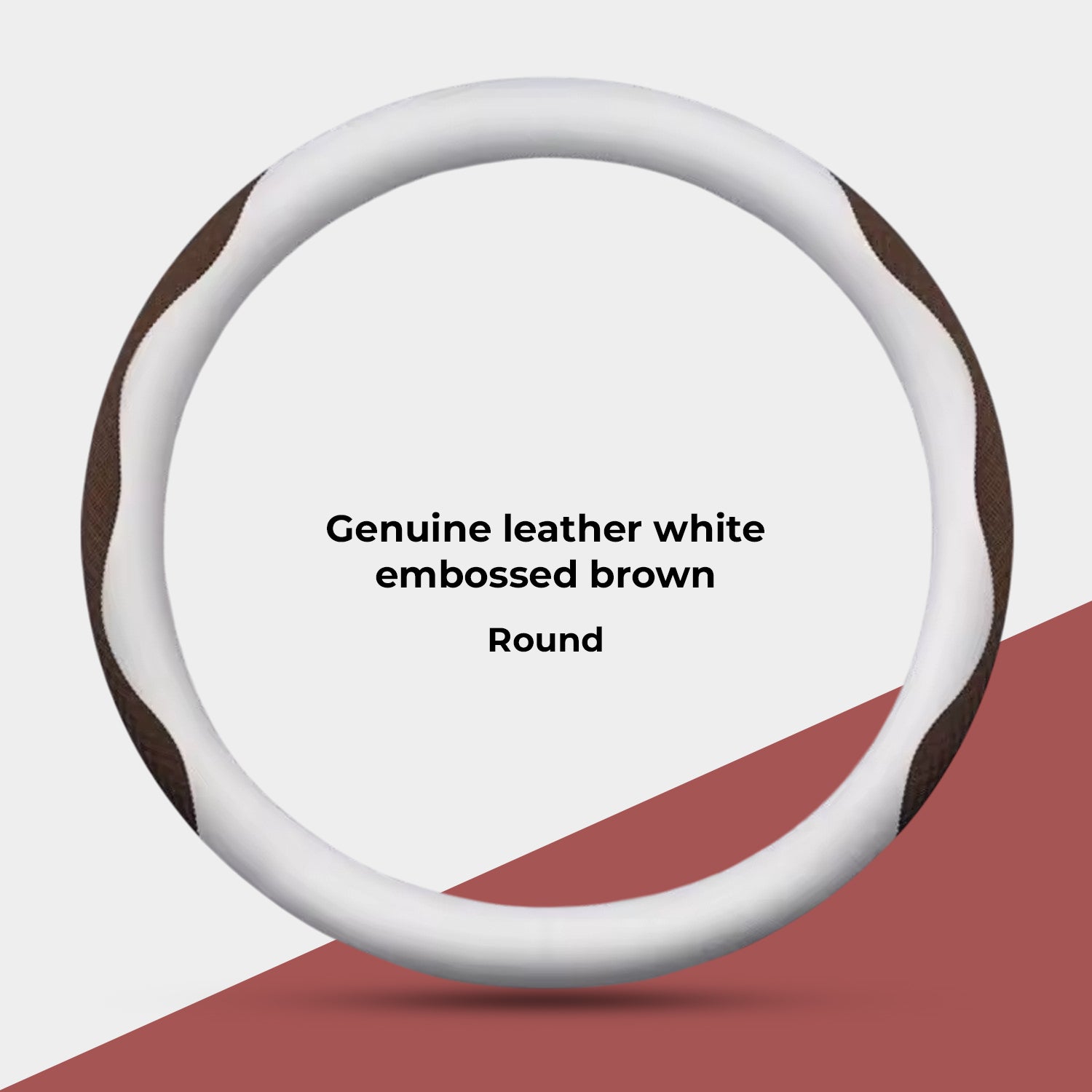 Car Steering Wheel Cover, Premium Anti-Slip Steering Wheel Cover – Carbon Fiber Leather, Interior Modification for All Car Accessories