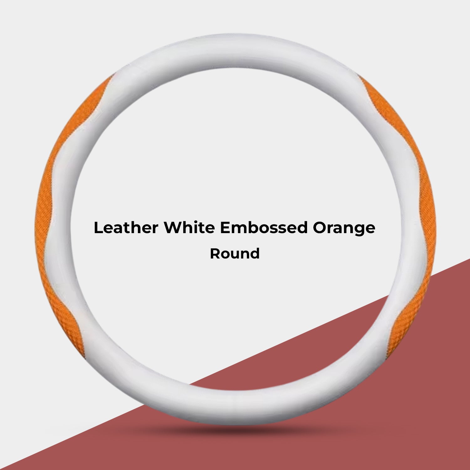 Car Steering Wheel Cover, Premium Anti-Slip Steering Wheel Cover – Carbon Fiber Leather, Interior Modification for All Car Accessories