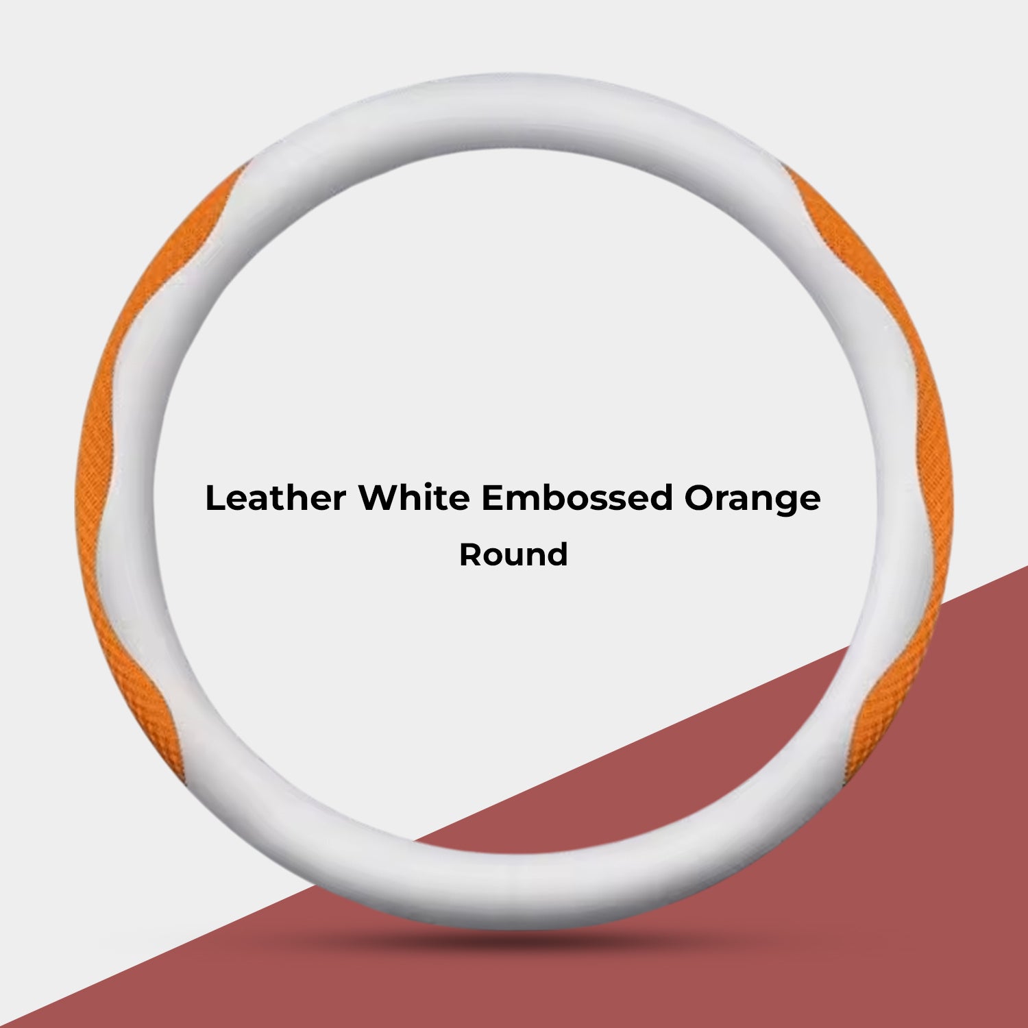 Car Steering Wheel Cover, Premium Anti-Slip Steering Wheel Cover – Carbon Fiber Leather, Interior Modification for All Car Accessories