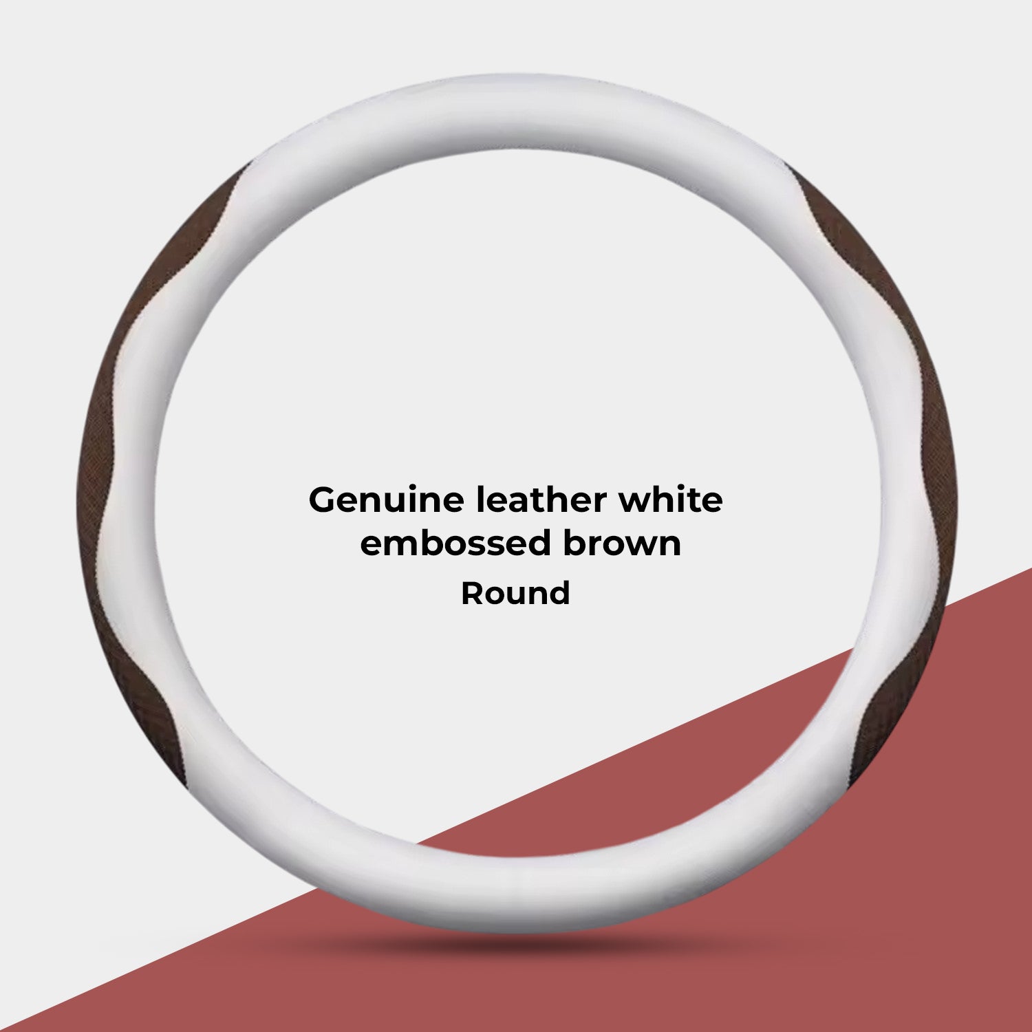Car Steering Wheel Cover, Premium Anti-Slip Steering Wheel Cover – Carbon Fiber Leather, Interior Modification for All Car Accessories
