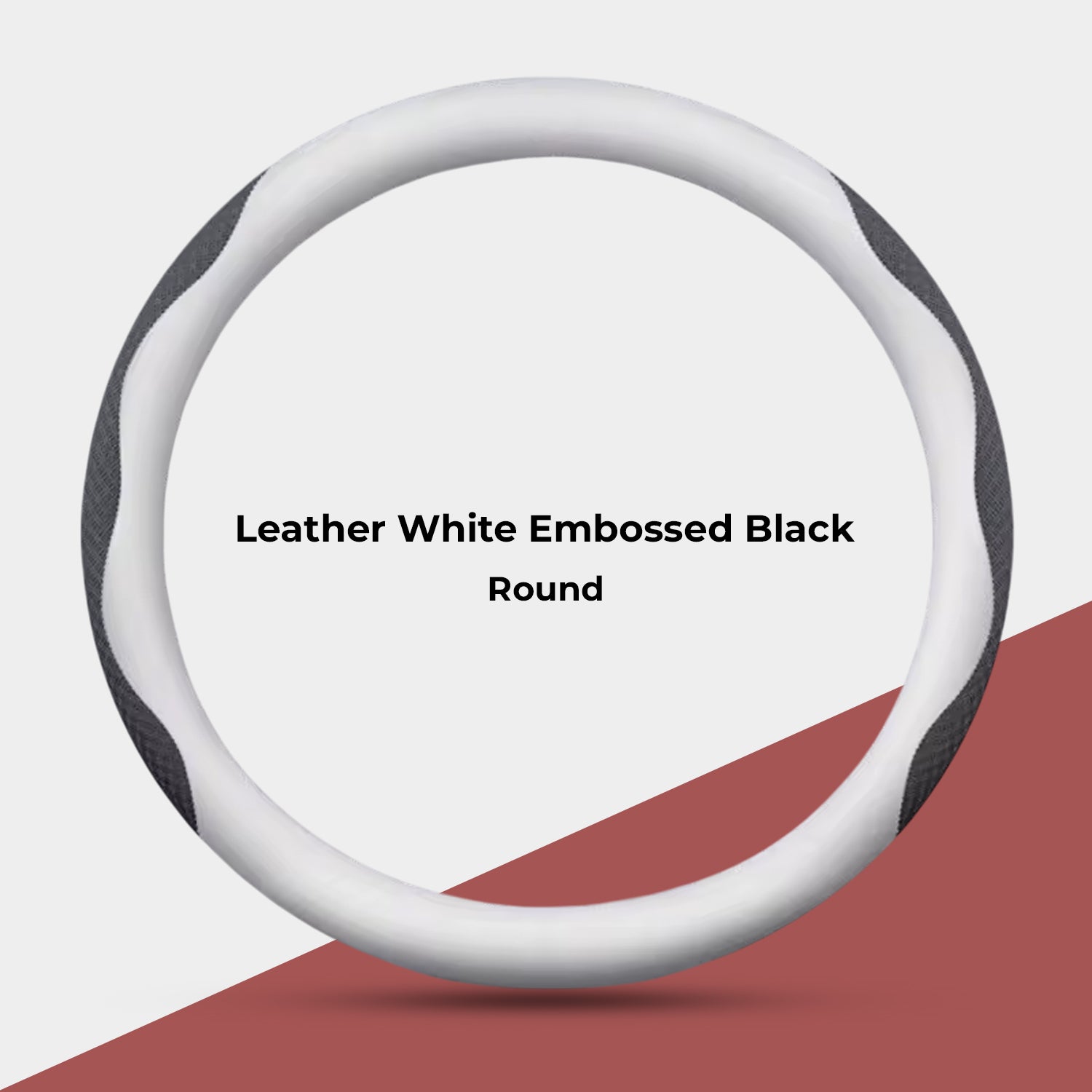 Car Steering Wheel Cover, Premium Anti-Slip Steering Wheel Cover – Carbon Fiber Leather, Interior Modification for All Car Accessories