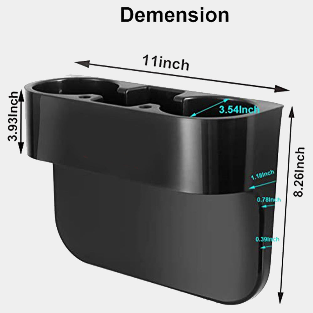 Cup Holder Portable Multifunction Vehicle Seat Cup Cell Phone Drinks Holder Box Car Interior Organizer, Custom For Your Cars, Car Accessories AR11995