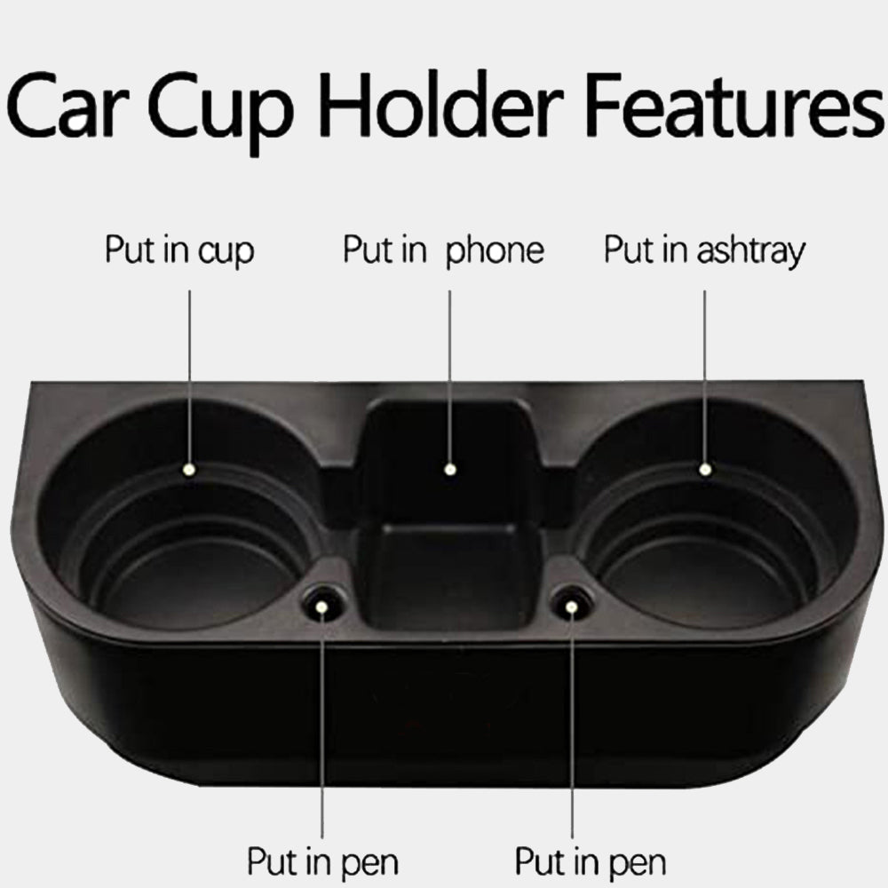 Cup Holder Portable Multifunction Vehicle Seat Cup Cell Phone Drinks Holder Box Car Interior Organizer, Custom For Your Cars, Car Accessories AR11995