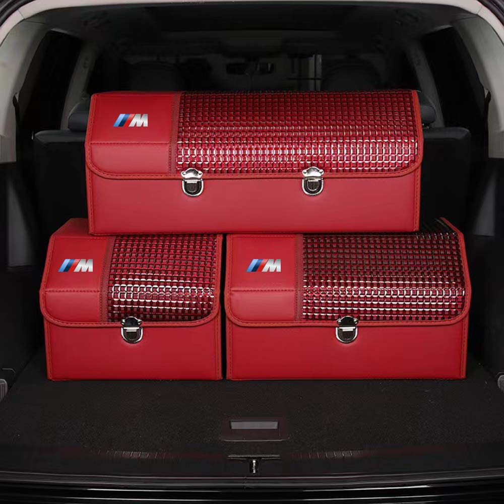 Organizer for Trunk Box Storage, Car Accessories Interior Vehicle Supplies Accessories for the Car - TBS - KO - Delicate Leather