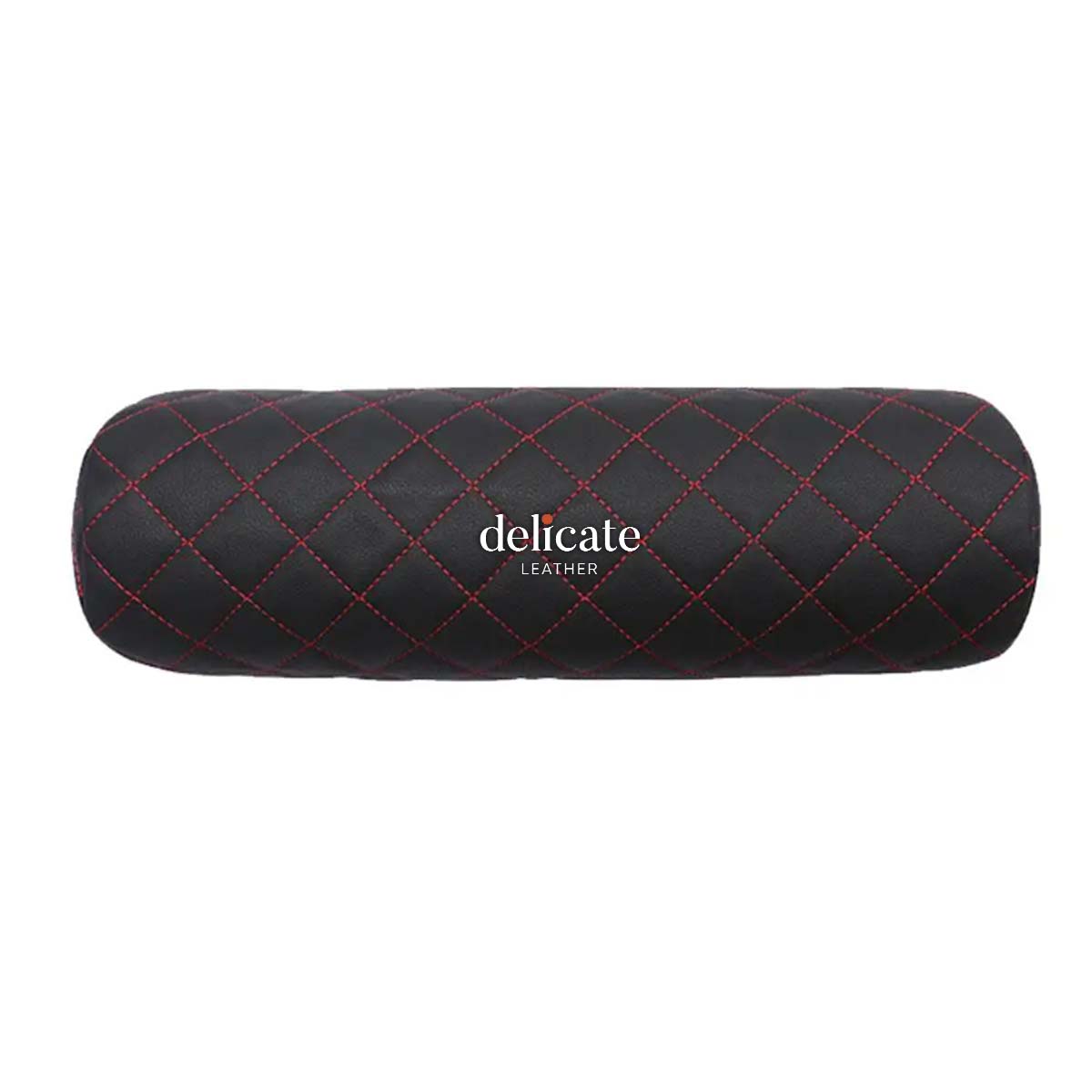 Premium Leather Memory Foam Car Seat Neck Pillow: A Luxurious Cervical Pillow for Enhanced Comfort and Support in Both Car Seats and Office Chairs - Delicate Leather