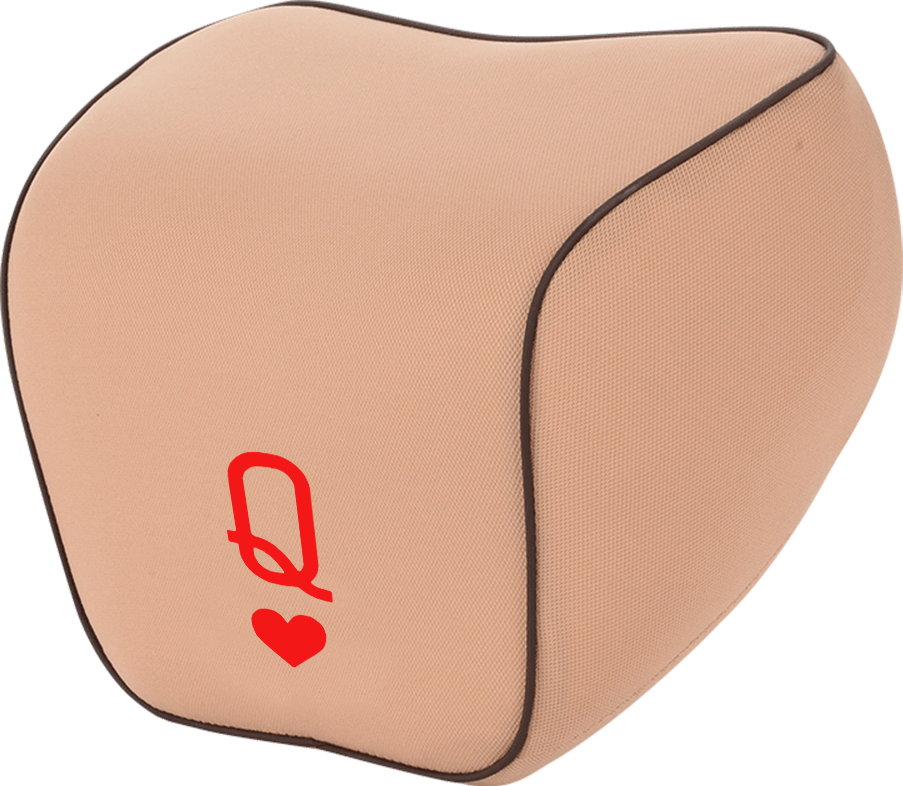 Personalized Gift Custom Name Lumbar Support Cushion for Car and Headrest Neck Pillow Kit, Anniversary Couple Gift Personalized, Happy Anniversary, Valentines Day Gift Romantic, Valentines Gift For Husband, Car Accessories 02 - Delicate Leather