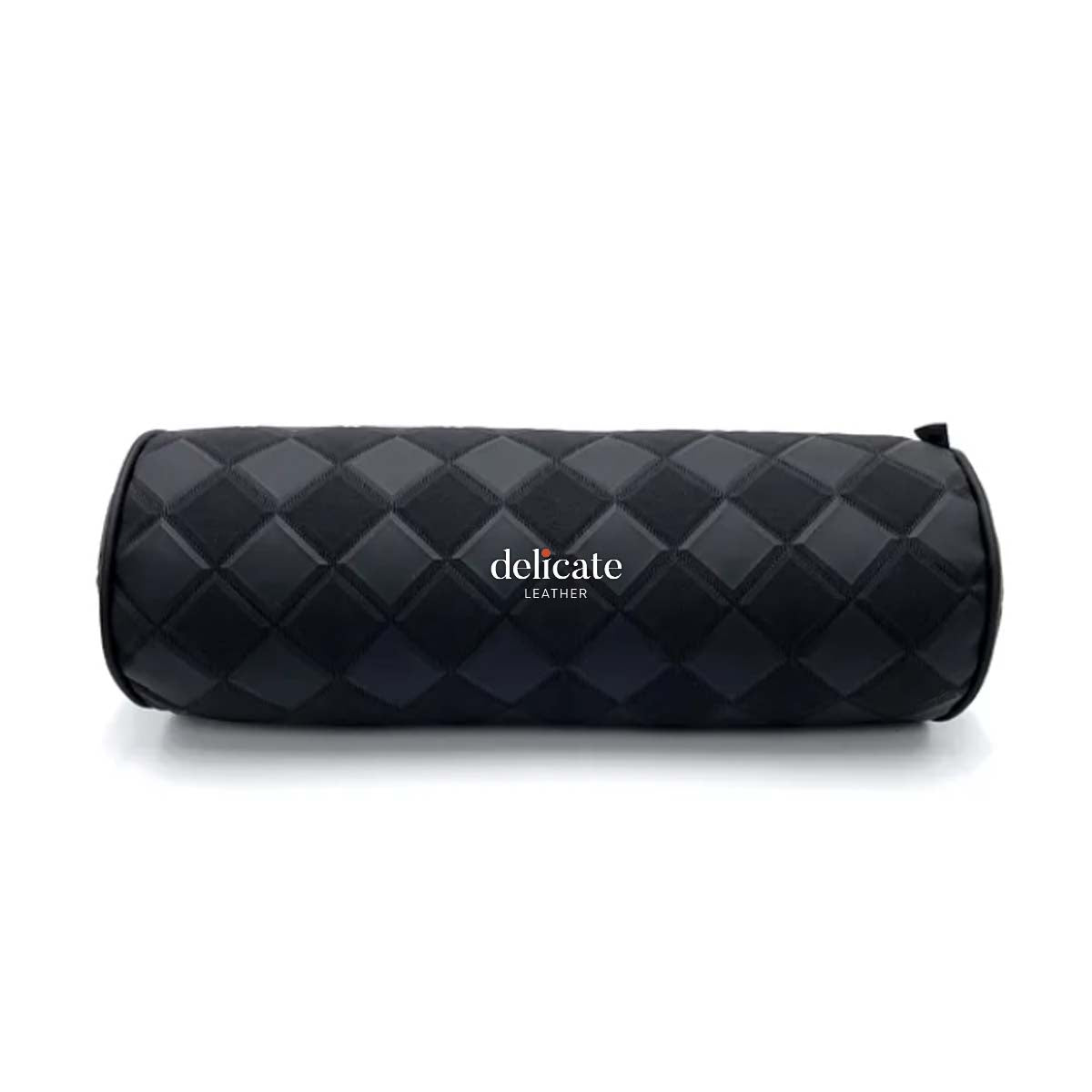 New Car Neck Pillow with Diamond Embossed Design for Universal Auto Safety and Comfort. - Delicate Leather
