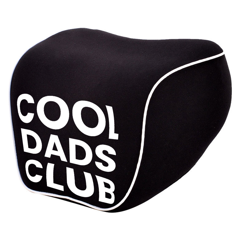 Cool Dads Club Lumbar Support Cushion for Car and Headrest Neck Pillow Kit, Custom For Cars, Ergonomically Design for Car Seat, Father's Day Gift, Car Accessories 02