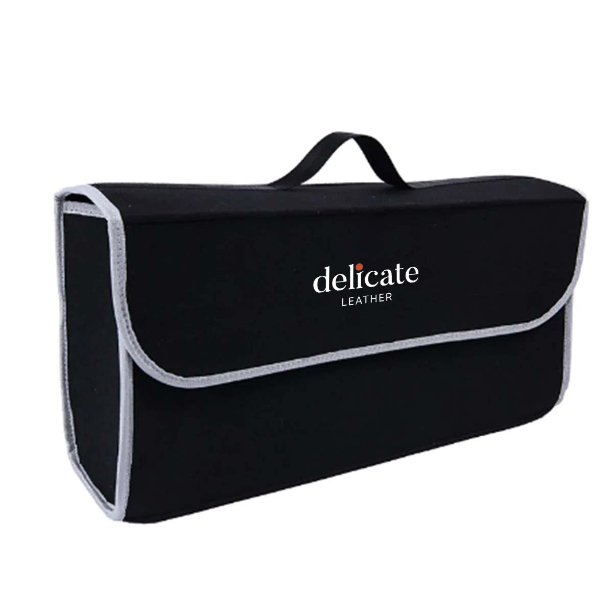 Soft Felt Car Bag Organizer | Fireproof & Non-Slip Storage Solution - Delicate Leather
