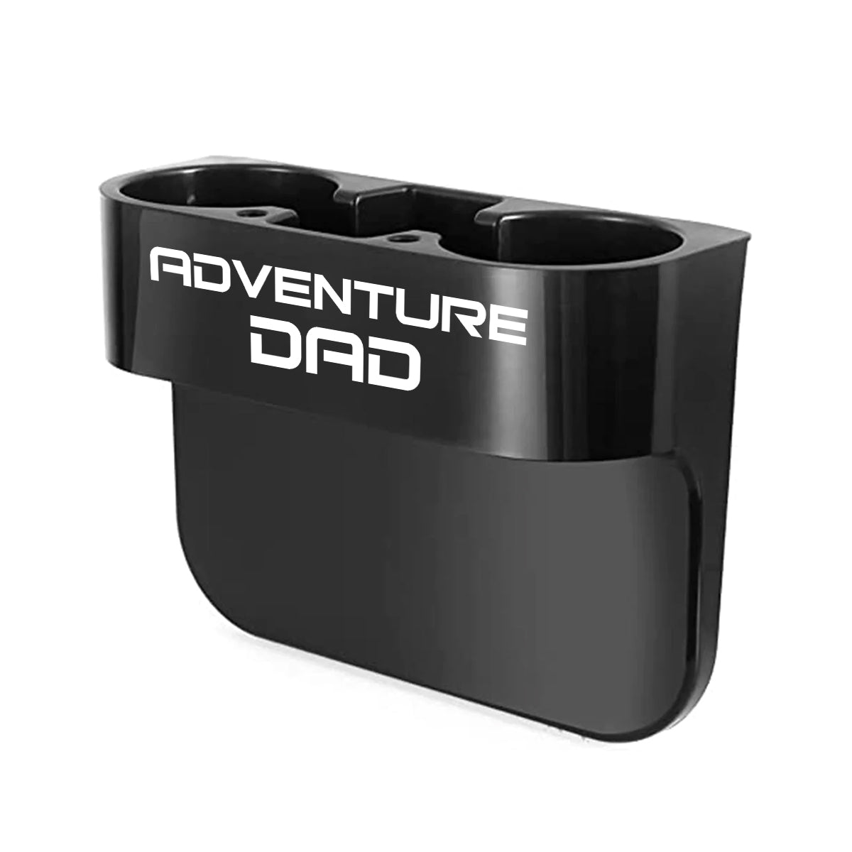 Cup Holder Portable Multifunction Vehicle Seat Cup Cell Phone Drinks Holder Box Car Interior Organizer,Happy Father' s Day, Adventure Dad, Custom For Your Cars, Car Accessories KX11995,Gift for Daddy 04