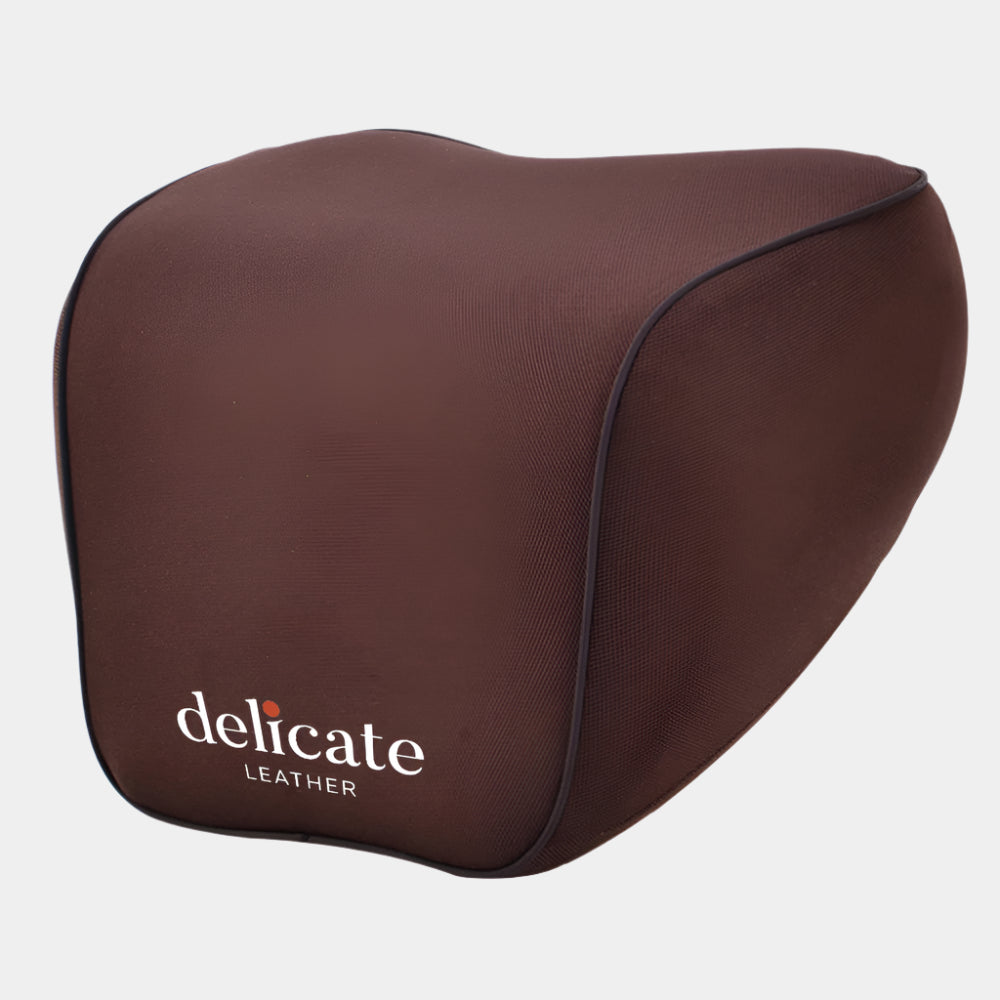 Delicate Leather Car Lumbar Support & Neck Pillow Kit – Custom Ergonomic Car Seat Accessories - Delicate Leather