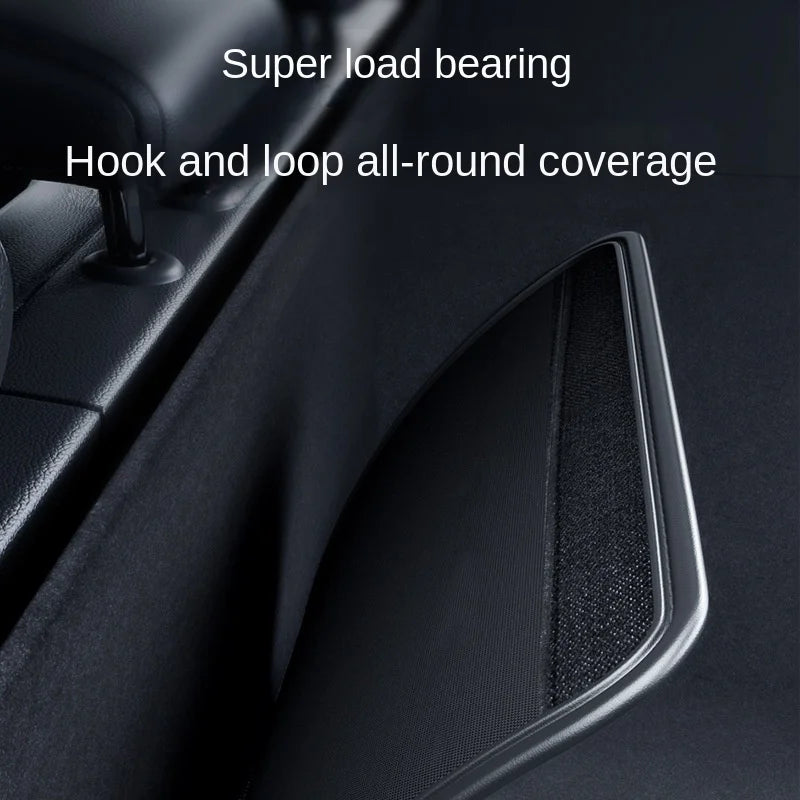 Car Trunk Leather Storage Bag - Foldable Car Seat Back Tools Organizer, Custom Fit For Your Cars, Car Accessories - Delicate Leather