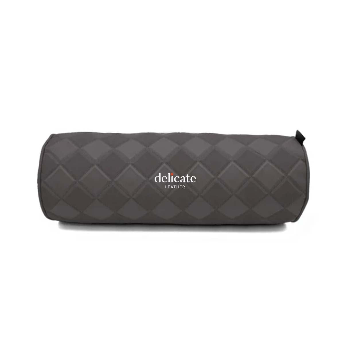 New Car Neck Pillow with Diamond Embossed Design for Universal Auto Safety and Comfort. - Delicate Leather