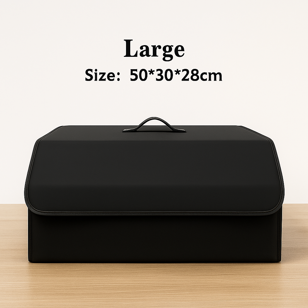 Premium Trunk Organizer for Honda Vehicles – Detachable, Foldable & Dustproof - Delicate Leather