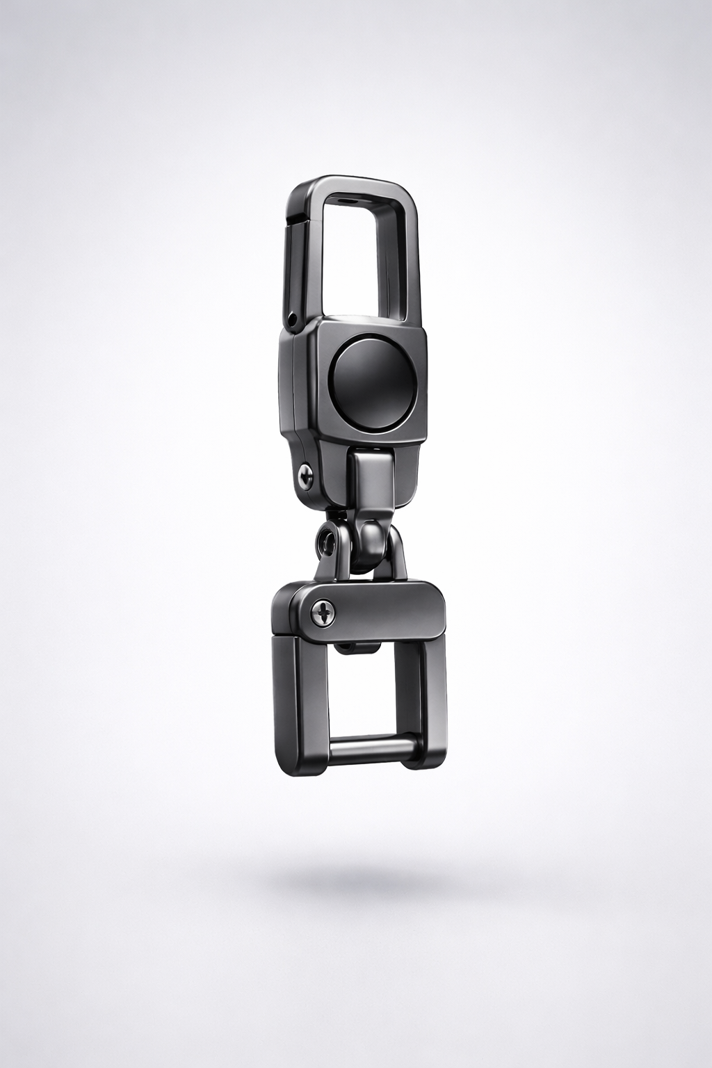 Metal Car Keychains Replacement with Logo, Custom fit for Car Key Chain, Key Chains for Women Keychain Accessories, Family Present, black - Delicate Leather