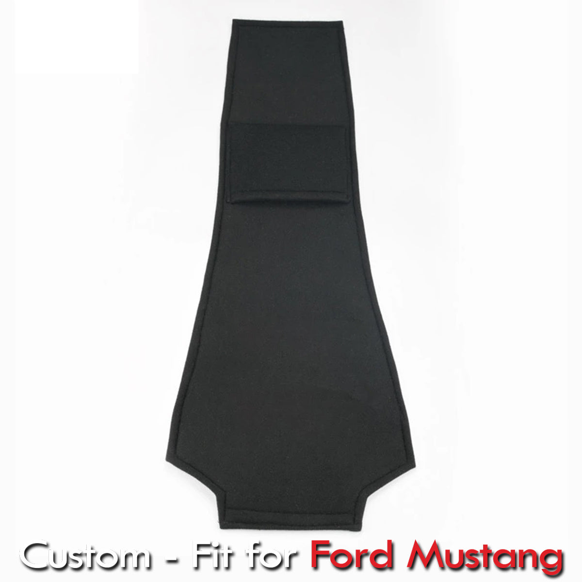 Car Seat Headrest Cover Breathable Flexible Headrest Covers Velcro Auto Headrest Covers Universal Fit, Custom-Fit For Ford Mustang, Car Accessories DLFM243 - Delicate Leather