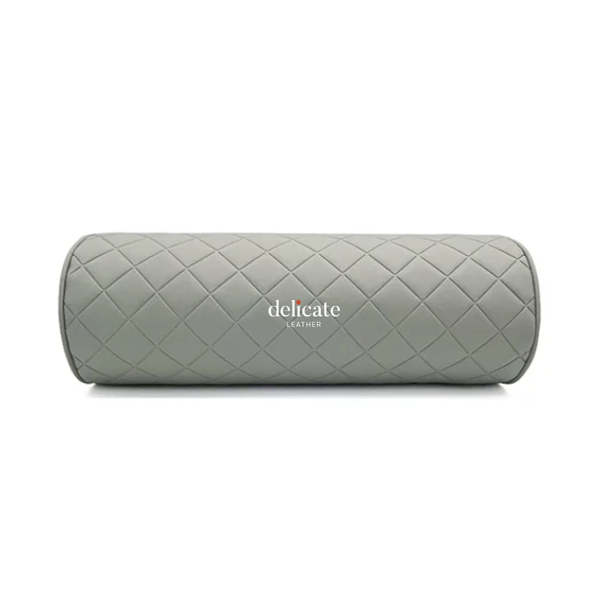 New Car Neck Pillow with Diamond Embossed Design for Universal Auto Safety and Comfort. - Delicate Leather