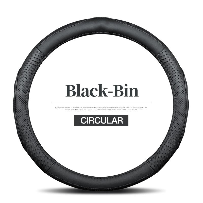 Quality Assurance Car Steering Wheel Cover - Leather - Delicate Leather