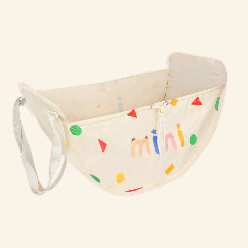 Multifunction Kids Toy Sundries Tote Bag Organizer - Car Seat Travel Bag and Car Seat Storage Bags - Delicate Leather