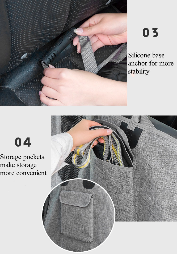 2024 Luxurious Big Size Dog Car Seat Covers - Universal Fit