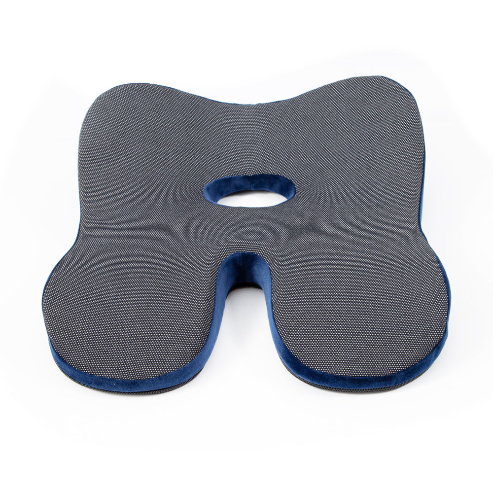 High-Quality Foam Seat Cushion - Coccyx Orthopedic Memory Foam Cushion for Office Chair - Delicate Leather