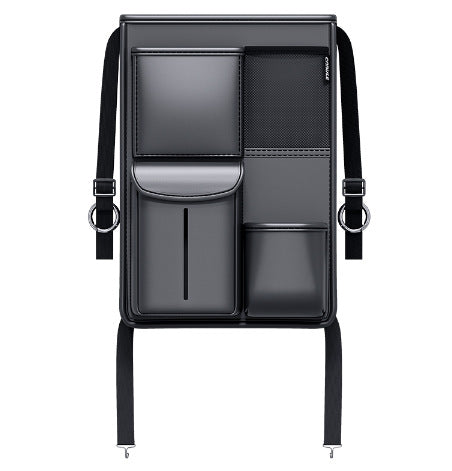 Purse Holder for Car - Net Pocket Handbag Holder - Delicate Leather