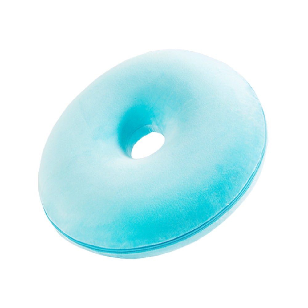 New Office Chair Cushion with Hole - Round Hemorrhoid Cushion - Delicate Leather