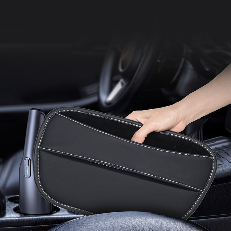 PU Leather Auto Console Catcher Gap Filler - Multifunctional Car Seat Gap Organizer and Car Interior Accessory, Custom For All Cars - Delicate Leather