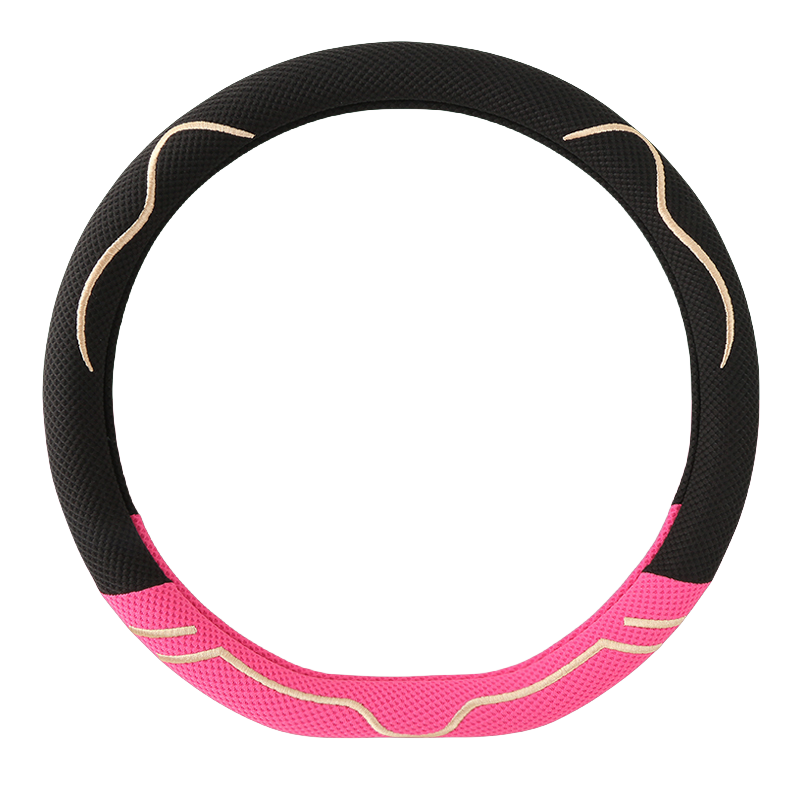 Universal Steering Wheel Cover - PU Leather O and D Shape - Delicate Leather