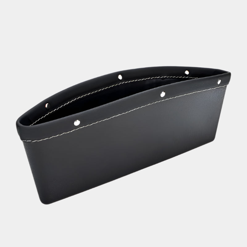 Car Seat Gap Filler Organizer, Custom For All Cars, 2024 Hot Selling Multifunctional PU Leather Car Seat Side Gap Filler Organizer - Delicate Leather