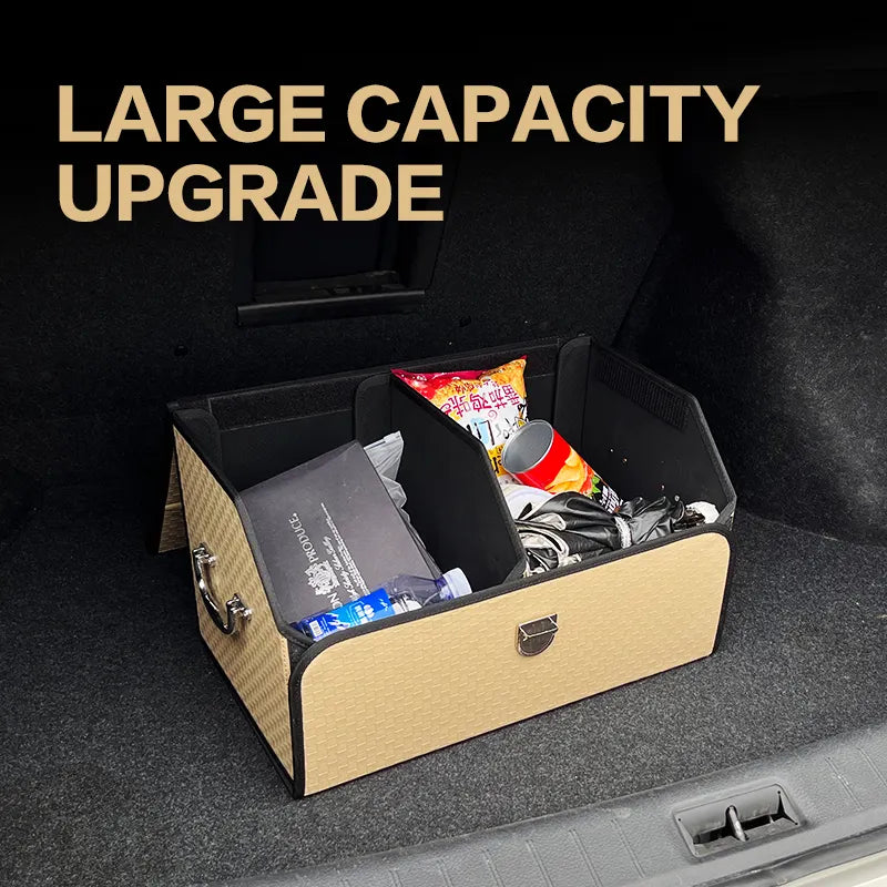 Premium PU Leather Foldable Storage Box - Stylish and Functional - Delicate Leather