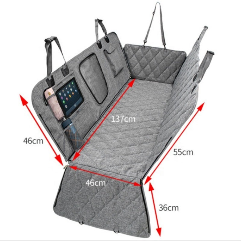 2024 Luxurious Big Size Dog Car Seat Covers - Universal Fit