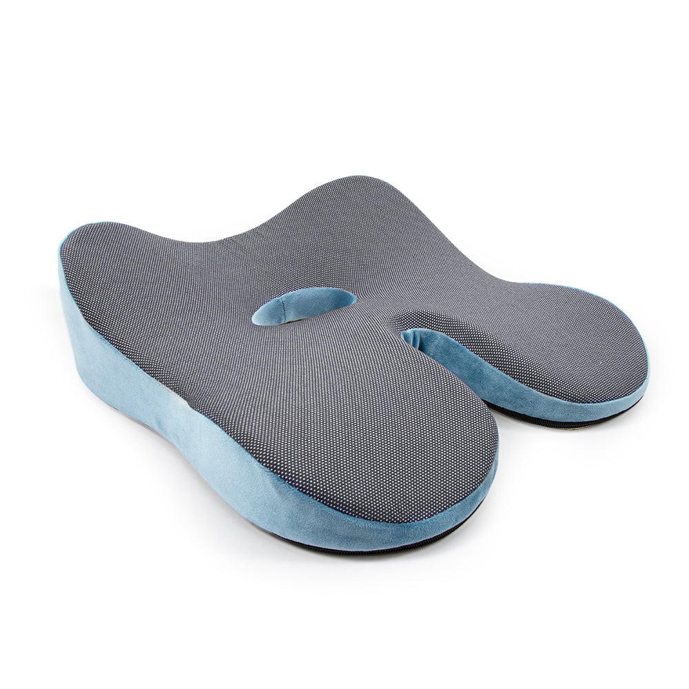 High-Quality Foam Seat Cushion - Coccyx Orthopedic Memory Foam Cushion for Office Chair - Delicate Leather