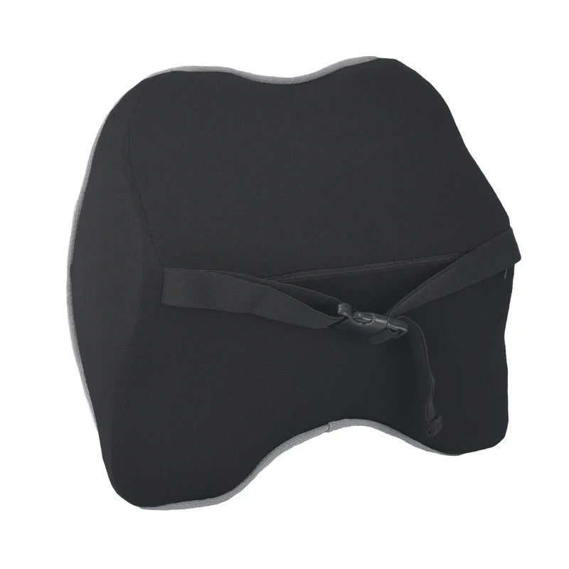 Memory Foam Car Neck Support Pillow - Delicate Leather