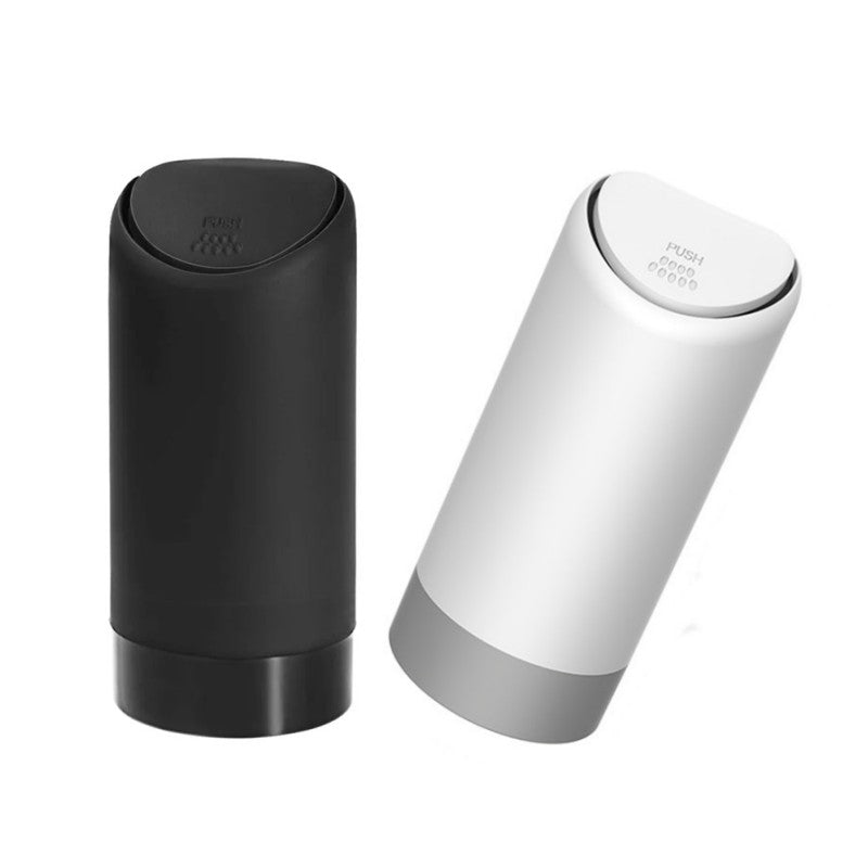 Interior Accessories Silicone Car Trash Can With Lid 2024