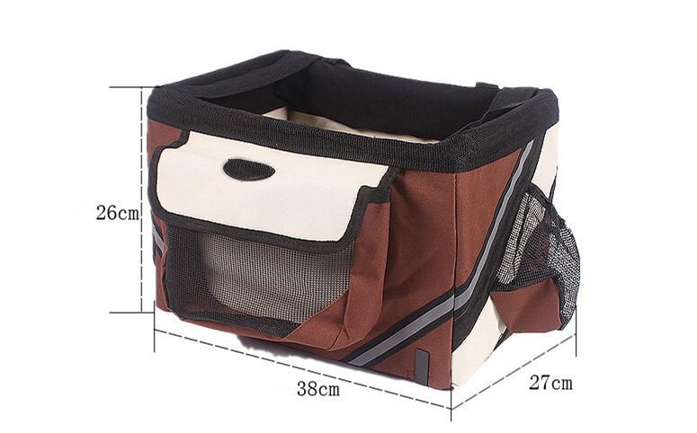 Dog Car Cushion Car Pet Seat Cushion Front Pet Single Seat Cover Waterproof and Collapse-Proof for All Pets - Delicate Leather