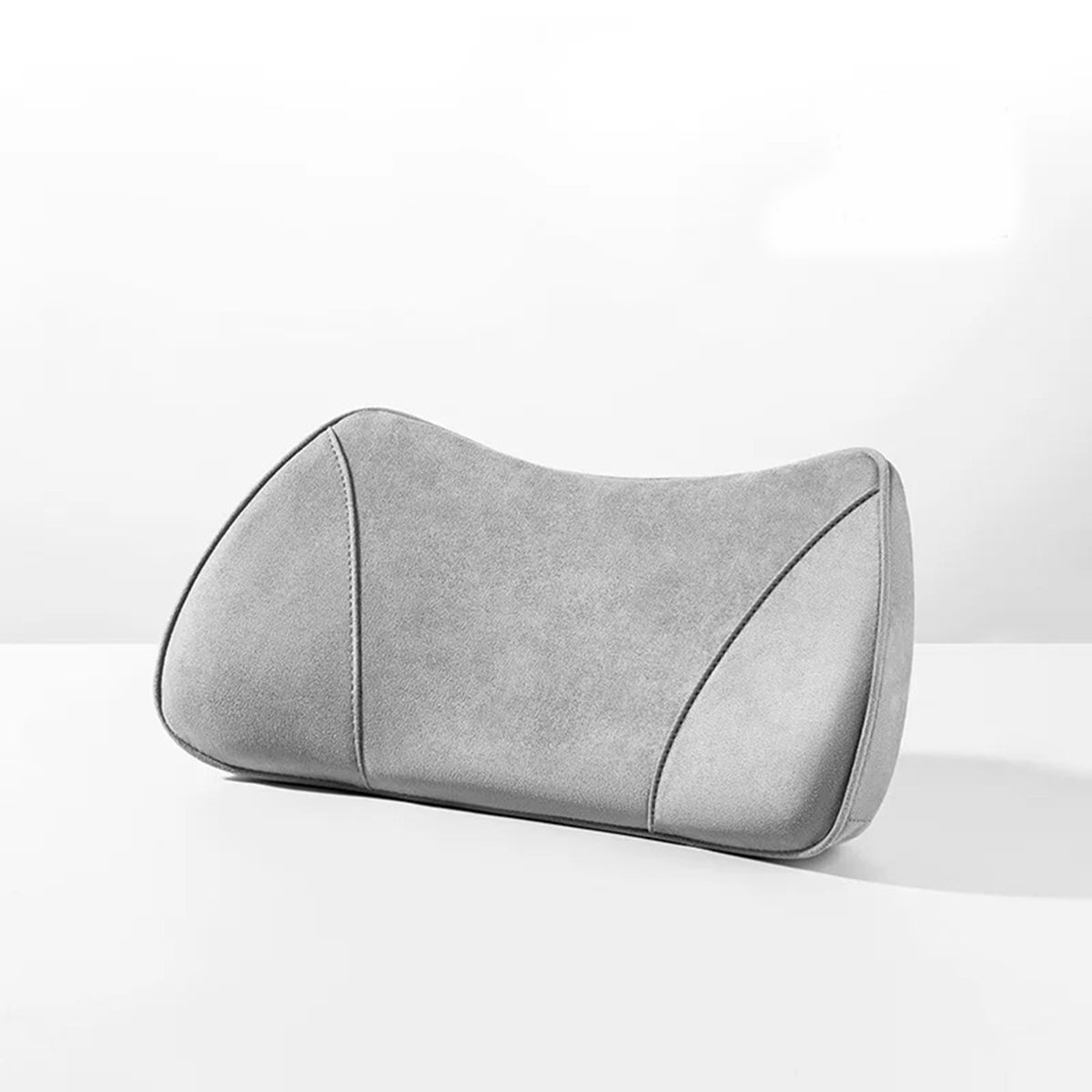 Fashionable Comfort Car Cushions: Alleviate Lower Back Pain with Waist Cushions and Backrest Pillows for Posture Correction - Delicate Leather