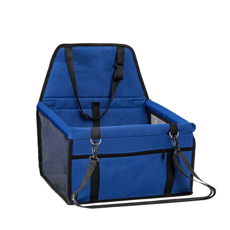 Dog Car Booster Seat - Safe Travel Artifact, Portable Pet Car Seat Cover for Dogs and Cats - Delicate Leather