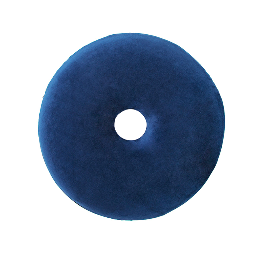 New Office Chair Cushion with Hole - Round Hemorrhoid Cushion - Delicate Leather