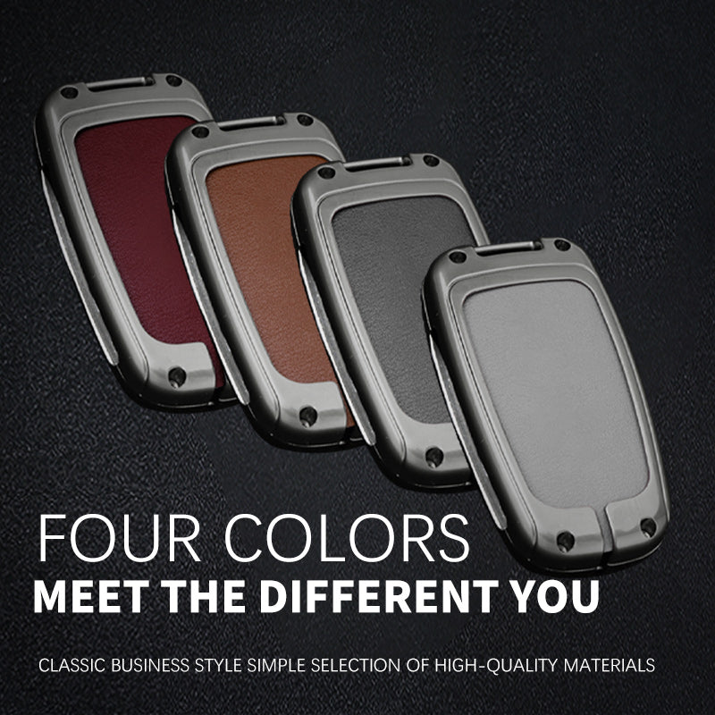 Zinc Alloy Car Remote Flip Key Case Cover